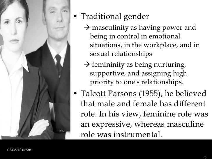 Definition of sex role stereo type